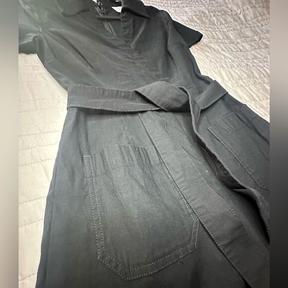 Anthropologie Maeve Collette Jumpsuit in Black Size 2 - Picture 6 of 11